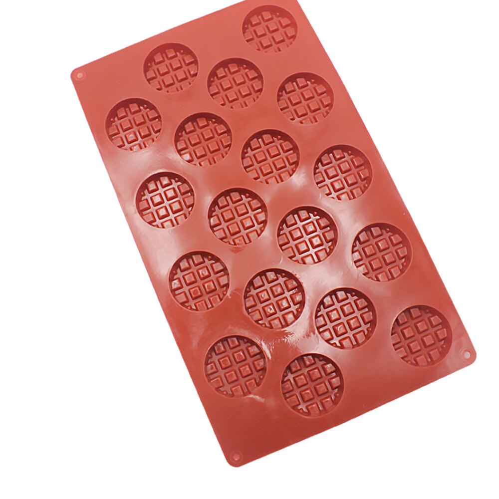 Ronde Diy Keukengerei Bakken Lade Wafel Vorm Siliconen Biscuit Mold