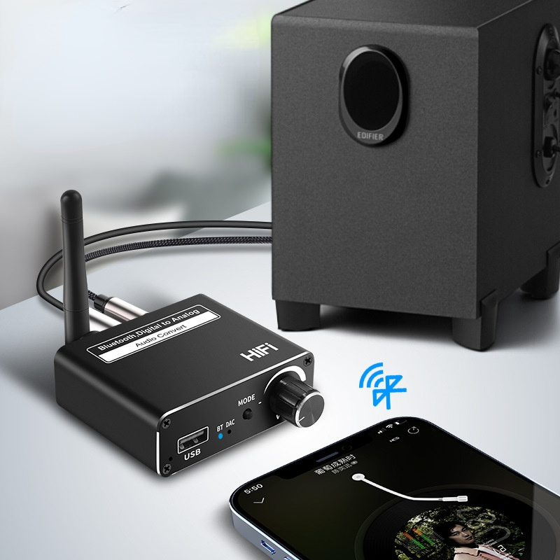 5.0 Bluetooth Receiver USB Receiver Audio Converte... – Vicedeal