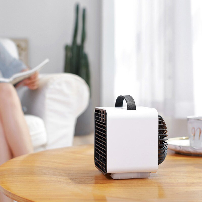 Mini Draagbare Airconditioner Luchtbevochtiger Koeler - Compacte Ruimteventilator voor Reizen