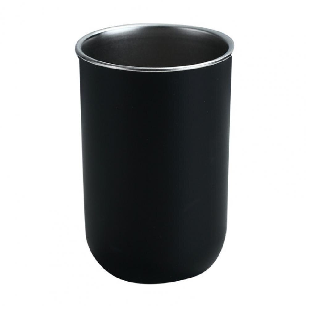 Tasse à thé et café incassable et résistant à la Corrosion, en acier inoxydable isolé à large bouche, accessoires pour boissons, 300ml: Black