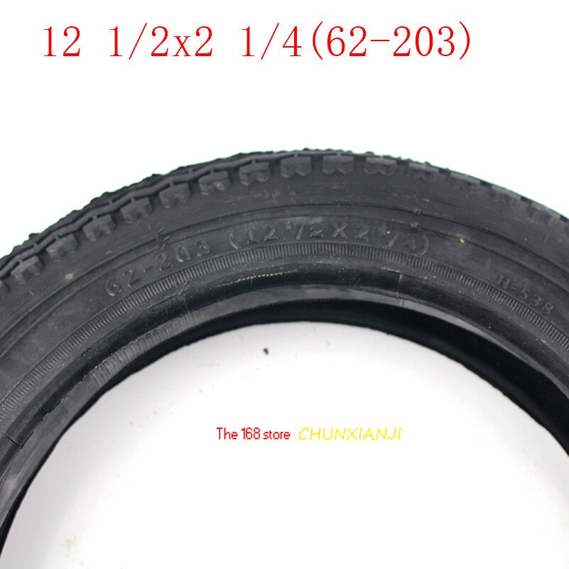 Maat 12 1/2X2 1/4 (62-203) band Past Veel Gas Elektrische Scooters 12 Inch Buis Band Voor ST1201 ST1202 E-Bike 12 1/2*2 1/4