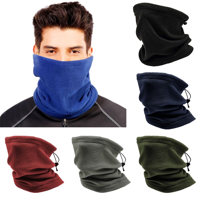 Bufanda de seda de hielo Simple Unisex para hombre y mujer, pañuelo de de Color sólido, cuello de redecilla, mascarilla facial para exteriores