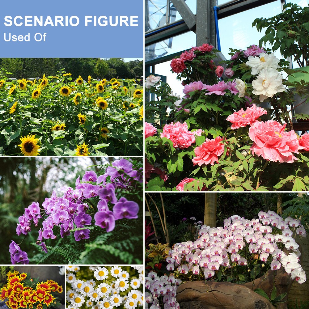 2 KOPF LED Anlage Wachsen Glühbirne Withe Licht Volle Geführte spektrum Wachsen Lichter Lampen Indoor Blume Blühen Wachsende Für hause Innen-