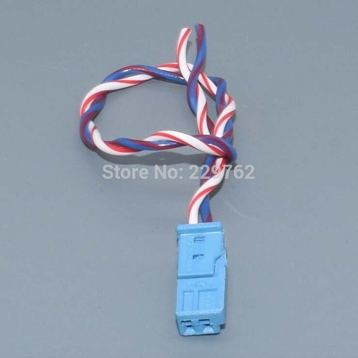 Connecteur électrique stéréo pour haut-parleur aigu, mâle et femelle, 2 broches, pour éclairage de porte, avec câble et queue de cochon, pour bmw: 30 pièces femelles