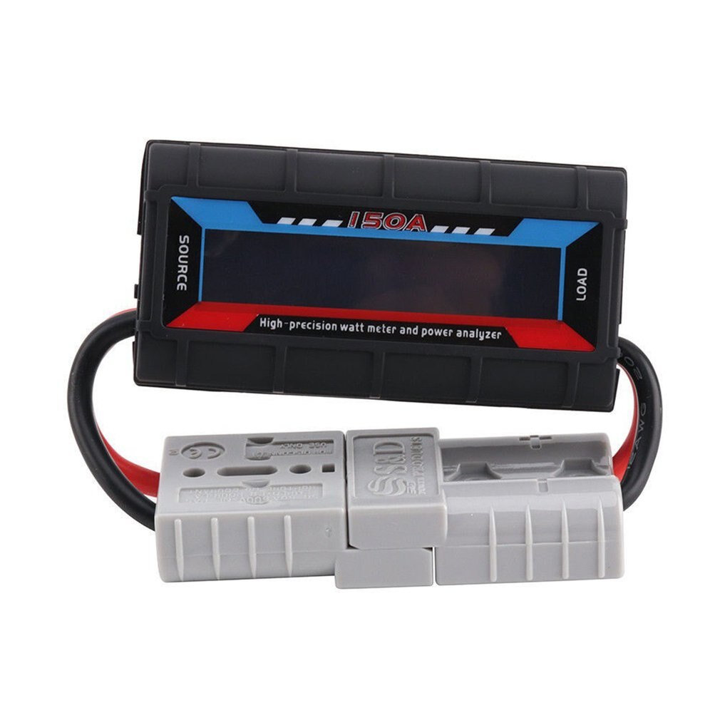 150a volt watt måler digital campingvogn 4 x 4 camping solenergi 12v amperemeter voltmeter høy presisjon flymodell strømmåler