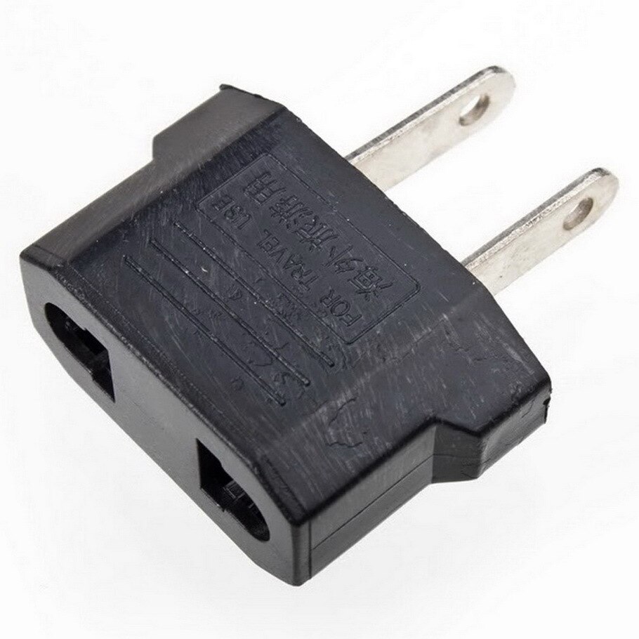 Universal Travel Power Plug Adapter EU EURO naar US USA Adapter Converter AC Power Plug Adapter Connector