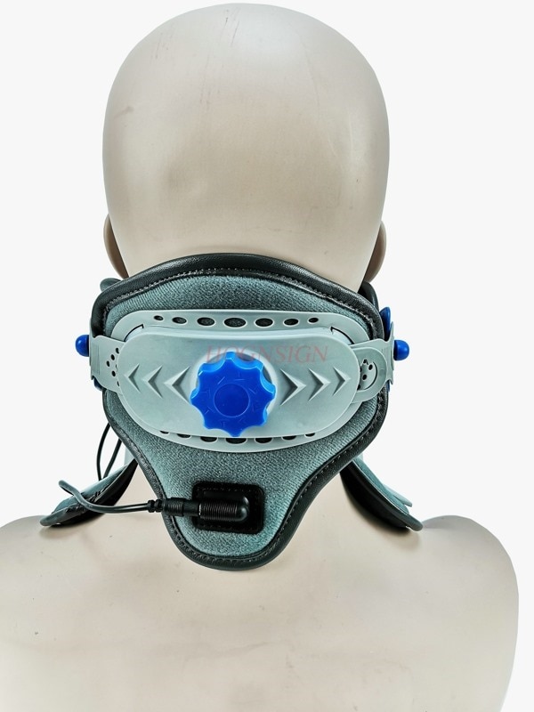 Elektrisk opvarmning cervical traction device justerbar cervical brace traction device