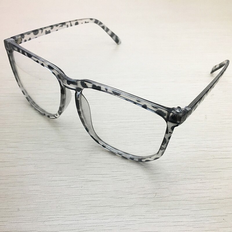 TinffGan Große Gläser Rahmen Frauen große Brillen Rahmen Männer Brillen Rahmen pc Spektakel schwarz Brillen oculos de grau
