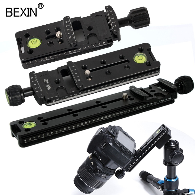 Slide Rail RRS long Quick Release plate Clamp Long-focus Zoom Lens Support Holder Bracket for Arca swiss Tripod camera ball head