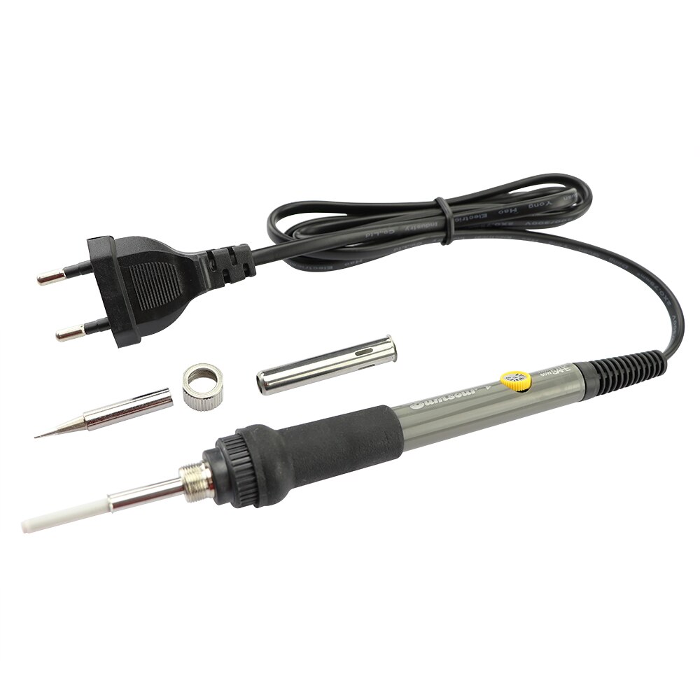 Electric Soldering Iron 60W Adjustable Temperature Soldering Iron Tips Welding Solder Tools Ceramic Heater Ddesoldering Pump Set