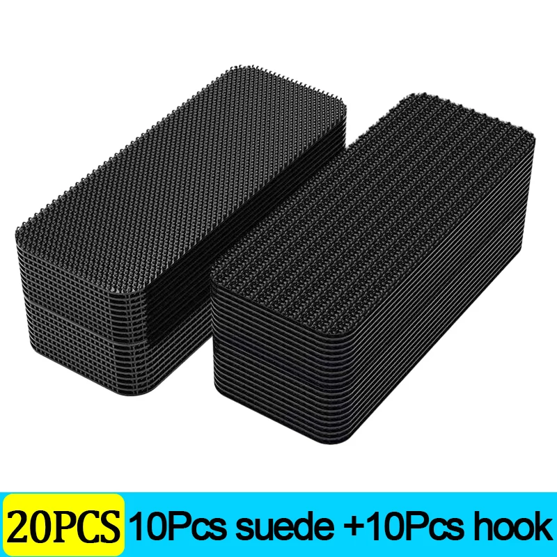 Self-Adhesive Fastener Tape Extra Strong Home Carpet Fixing Sticker Double Side Hook-and-loop Fastener Auto Adhesive tape Fixing: 10mm / Antique Brass