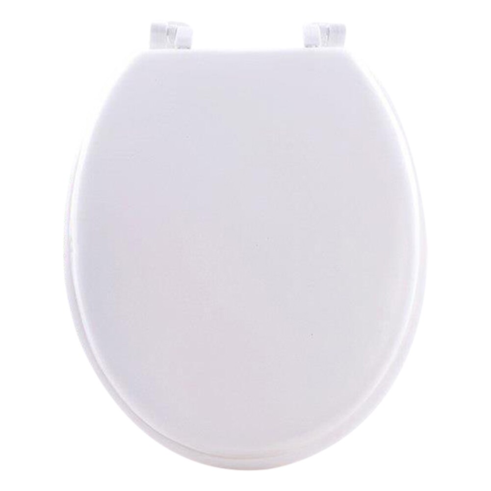 Soft Toilet Seat Round Toilet Seat Round Premium Round Toilet Seat Slow Close Replacement Toilet Seat Fits All Toilet HY: White U Type