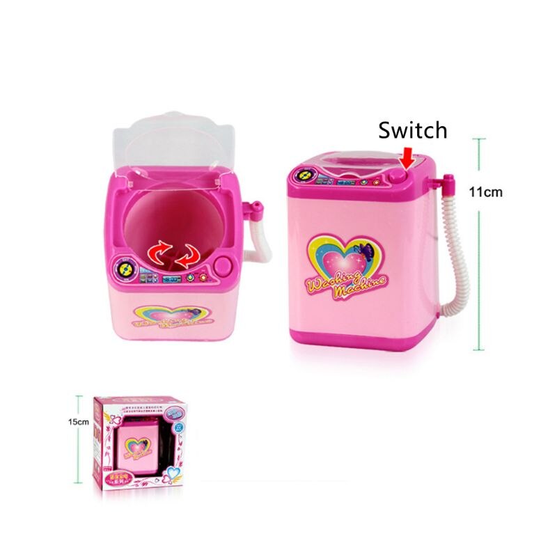 Children Kid Boy Girl Mini Kitchen Electrical Appliance Washing Machine Toy Set Dummy Pretended Play