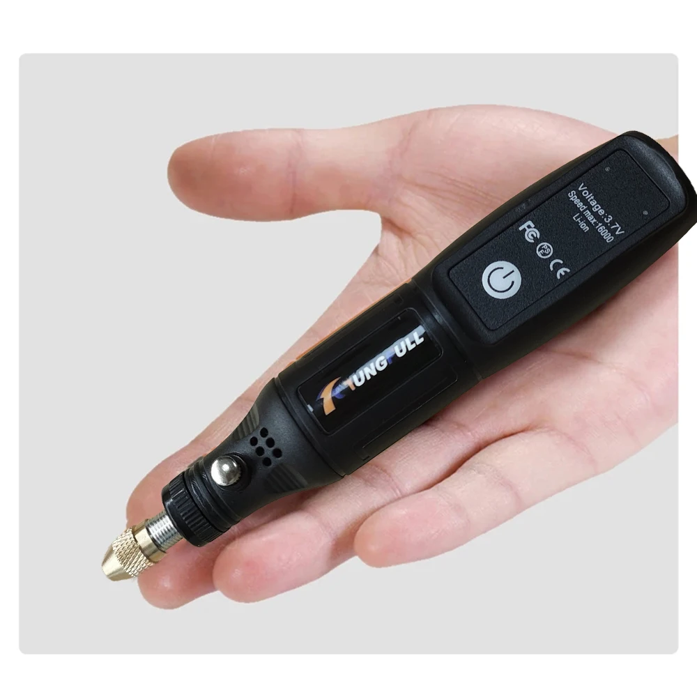 Mini perceuse USB sans fil, outil rotatif, gravure sur bois, stylo de bricolage, outils Dremel pour bijoux métal verre, Mini perceuse électrique