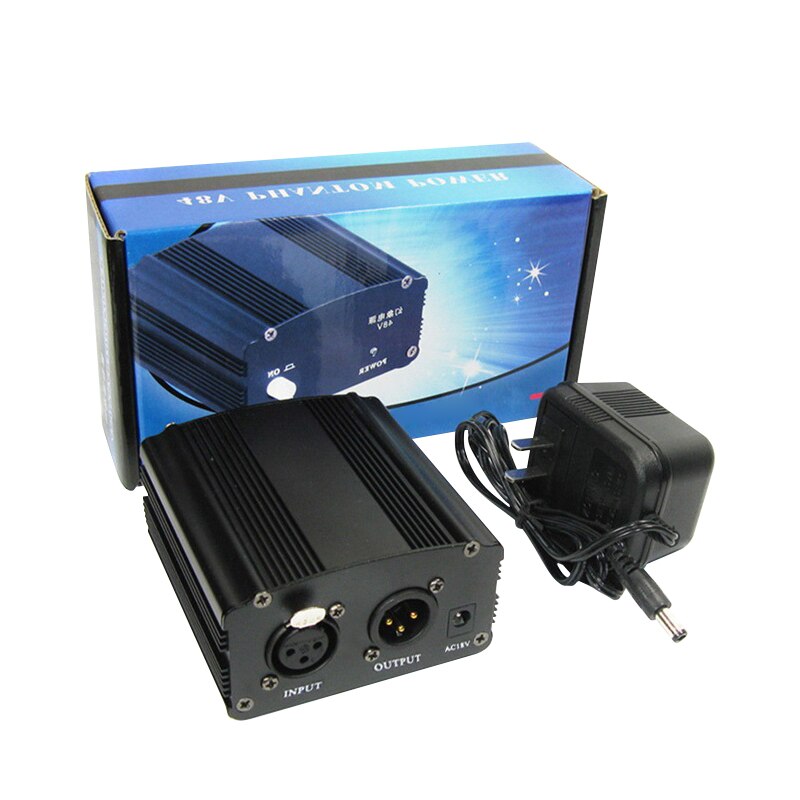 SAMTIAN microphone BM 800 mic studio microphone condenser Stand Vocal Record KTV Karaoke Microphone For PC Computer: power supply