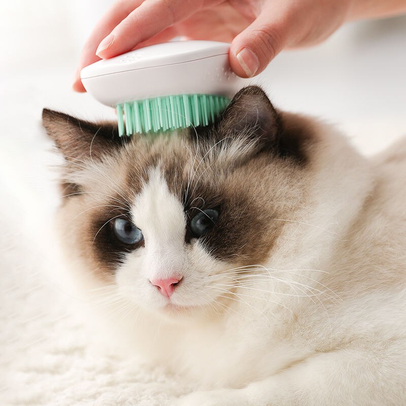 Hond Bad Borstel Kam Pet Zachte Siliconen Spa Borstel Ontharing Kammen Voor Honden Katten Douche Huisdieren Clean Grooming Tool