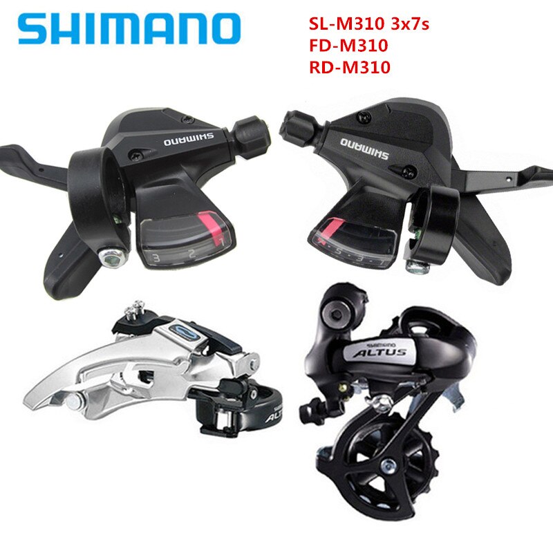 SHIMANO Altus M310 Mini Set 7 8 Speed 21s 24s MTB Bike FD-M310 Front/ RD-M310 Rear Derailleur/ SL-M310 Shifters ST-M310 Optional