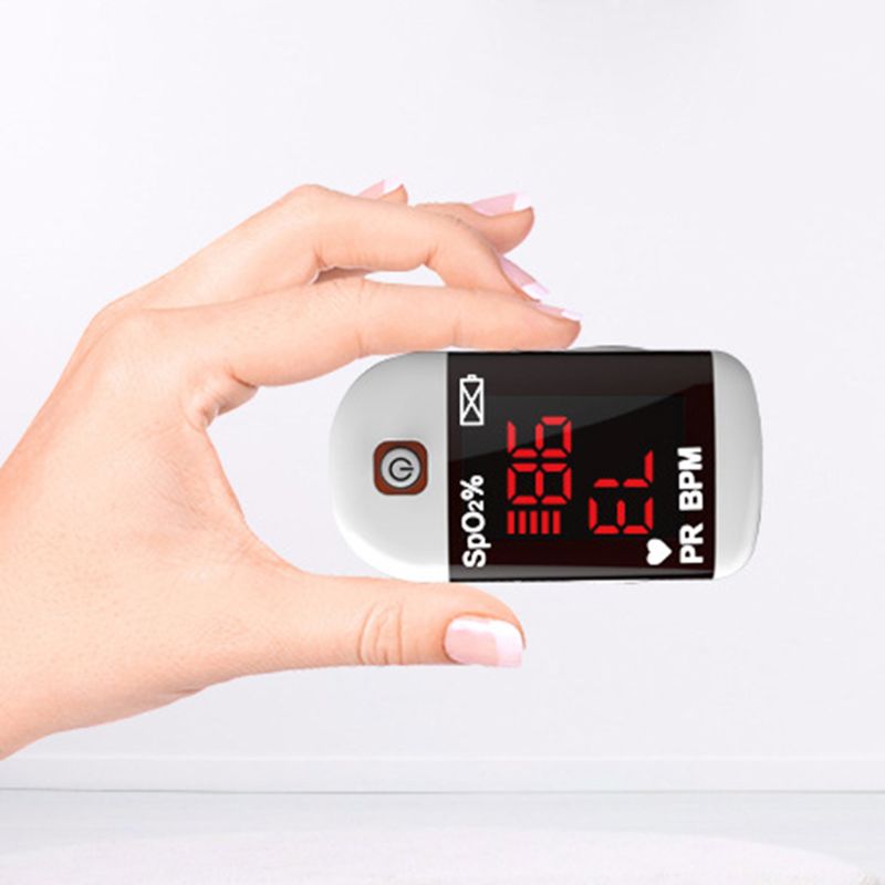 Pluse Oximiter Finger Blut Sauerstoff Sättigung Monitor Pluse Bewertung für Heimat Reise