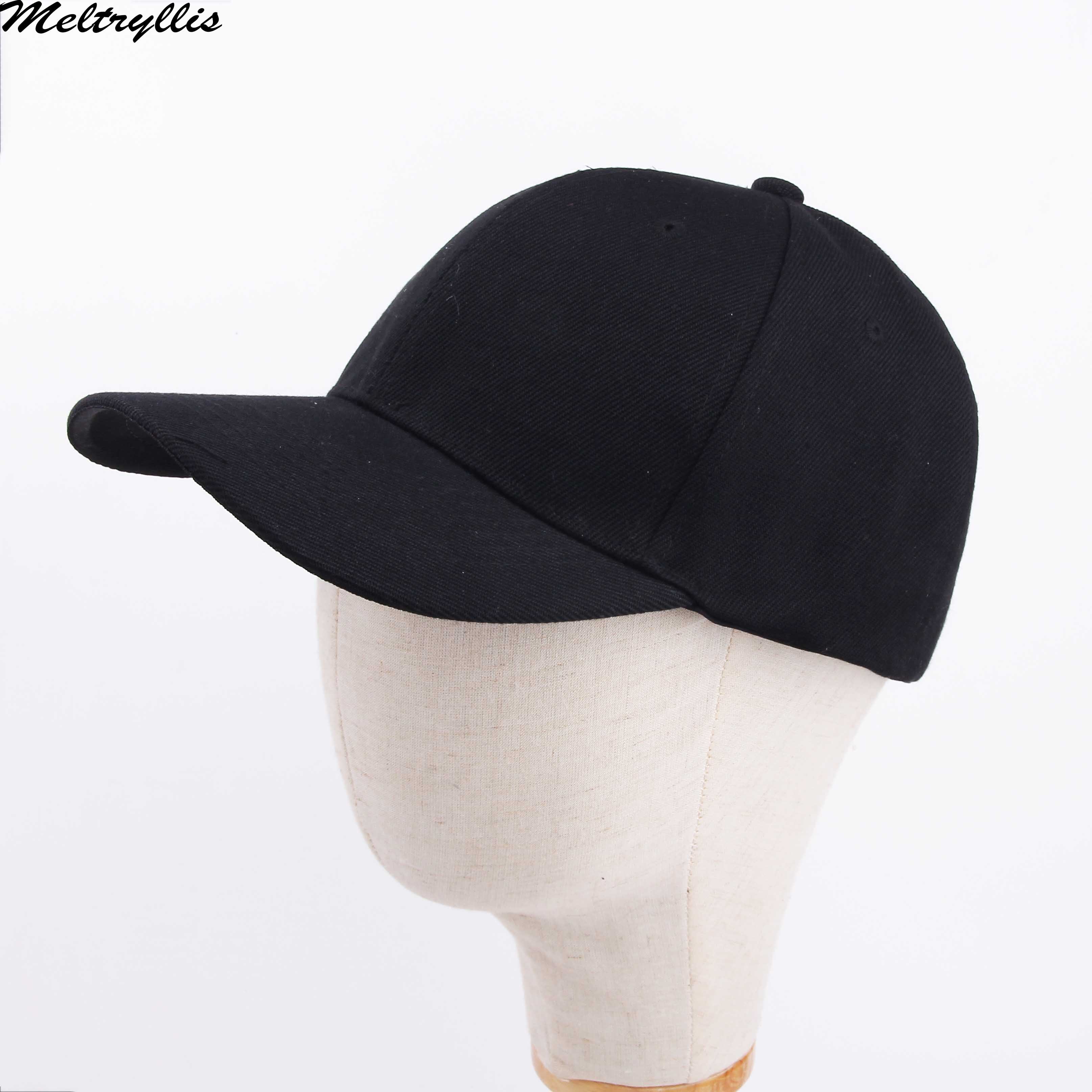 Meltryllis-casquette de Baseball unisexe, en coton, réglable, couleur unie, pour les couples, à la , pour loisirs, avec Snapback