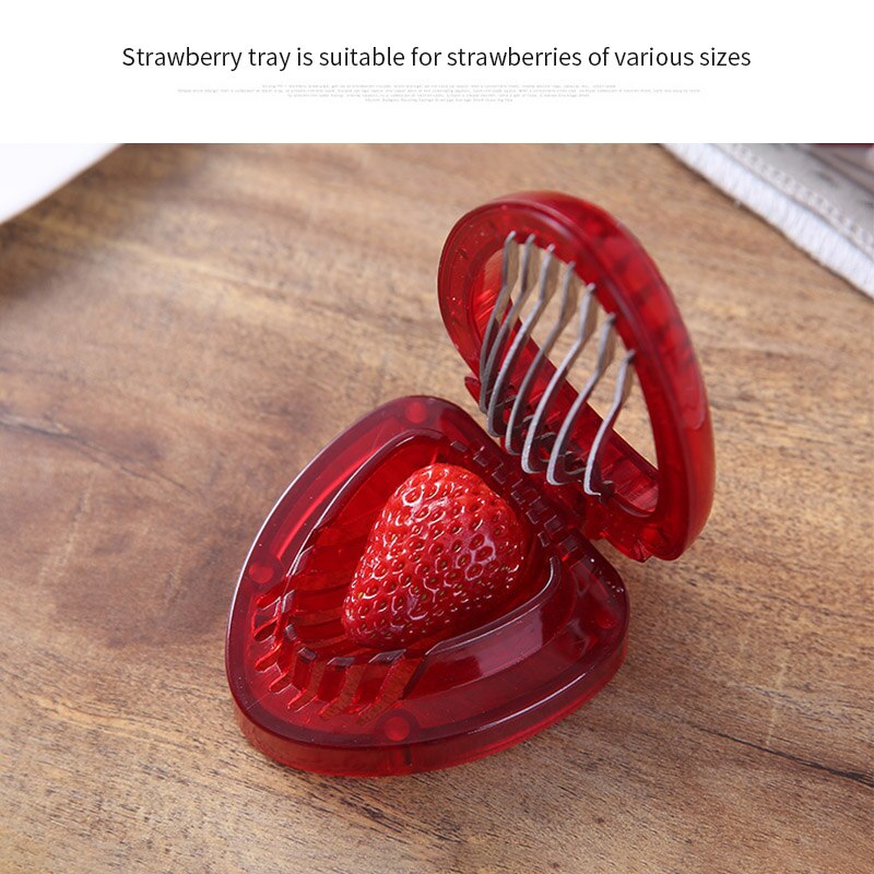 Mini jordbærskærer gadgets miniskærer skære knive i rustfrit stål håndværk frugtværktøj køkkenværktøj
