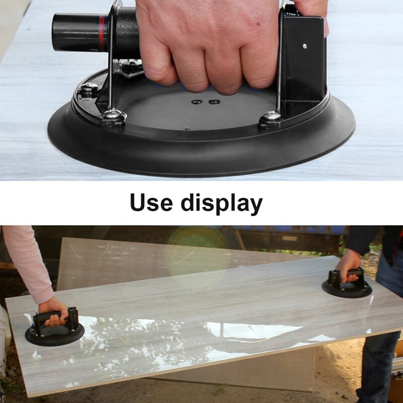 XD-Vacuum Suction Cup Glass Lifter 8 inch Powerful Heavy Duty Vacuum Lifter Industrial Vacuum Lifter for Granite