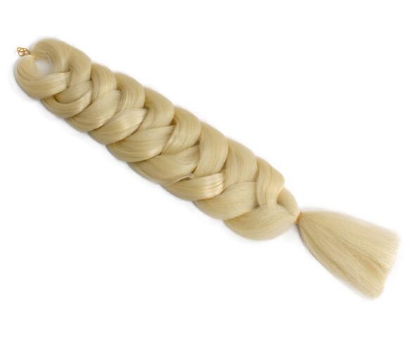 Crochet Braiding Hair one piece 82 inch Synthetic Braiding Hair 165g/piece pure color Jumbo Braid Hair Extensions: #613