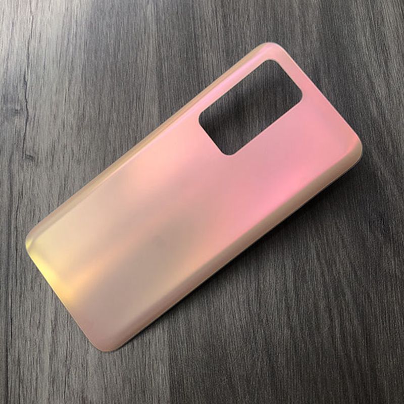 Przezroczysta tylna pokrywa dla Huawei P40 Pro pokrywa baterii tylna wymiana szkła P40Pro obudowa tylna obudowa przezroczysta obudowa naprawa: Gold No Lens