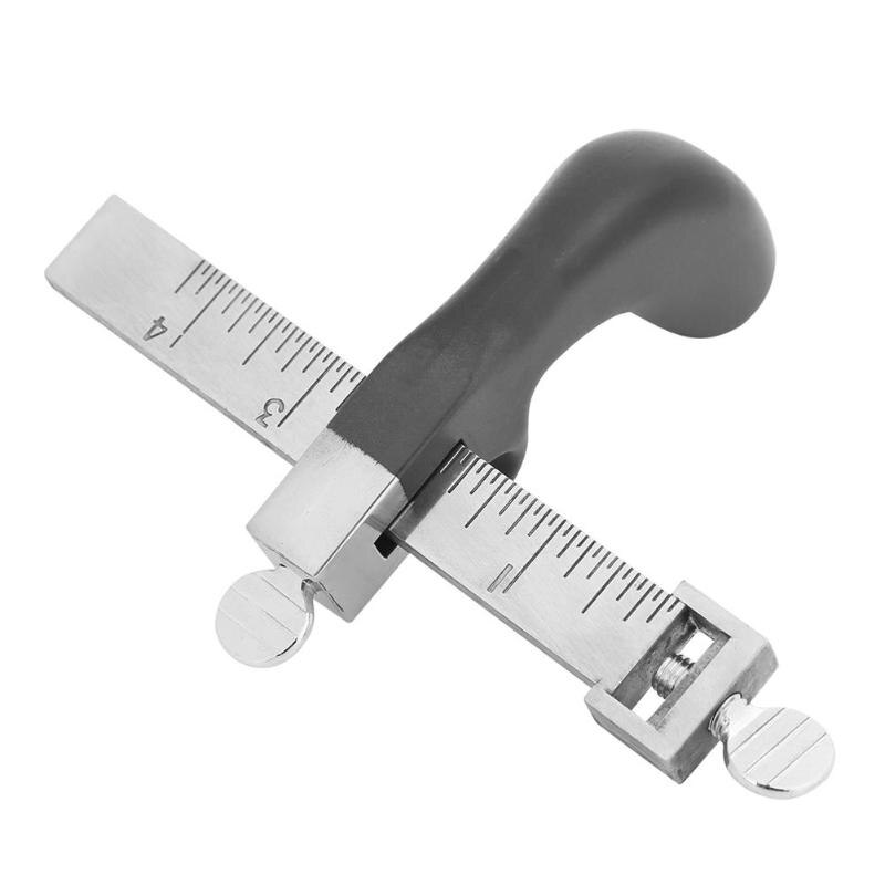 Leather Strap Cutter Draw Gauge Leathercraft Strip Belt Hand Cutting Tool DIY Cutting Leather Tools