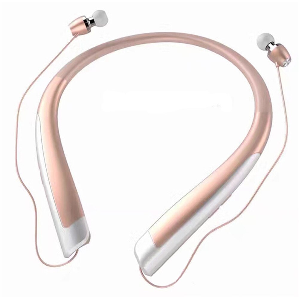 HBS-1100 Stereo Bluetooth Headphone Binaural Hand-free Neckband Earphones Mini Wireless Headset