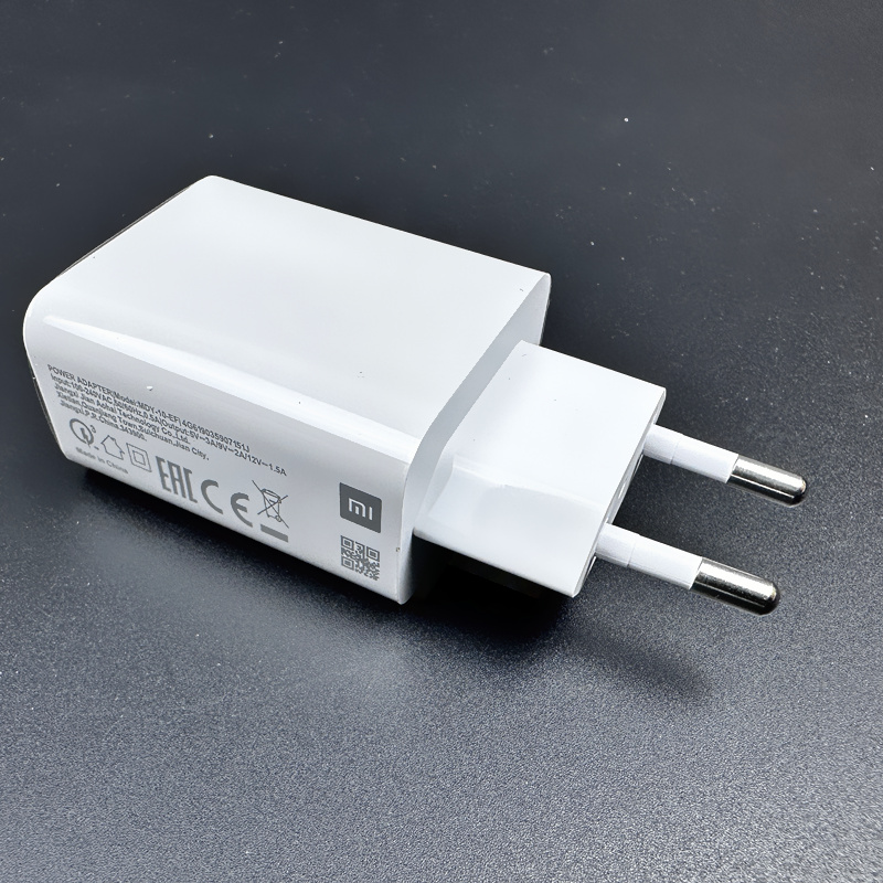 Xiaomi-Chargeur rapide 18W, qc3.0, câble d'alimentation USB 100, 3.1 cm, type C, pour Redmi note 7 8 9 9 s MI 9 SE 8 6 mix 2 2S 3: AU