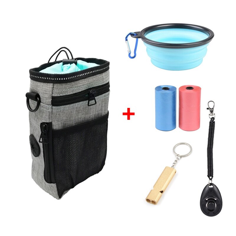 Pet Dog Training Set Snack Treat Pouch Dog Training Tool Set Multi-functional Convenient Easy To Carry Pet Training Tools