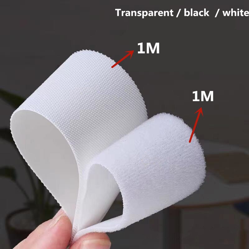 20/30/50/110mm Self adhesive Velcro fastener, baby clothing products, Velcro fastener, sewing accessories 2M