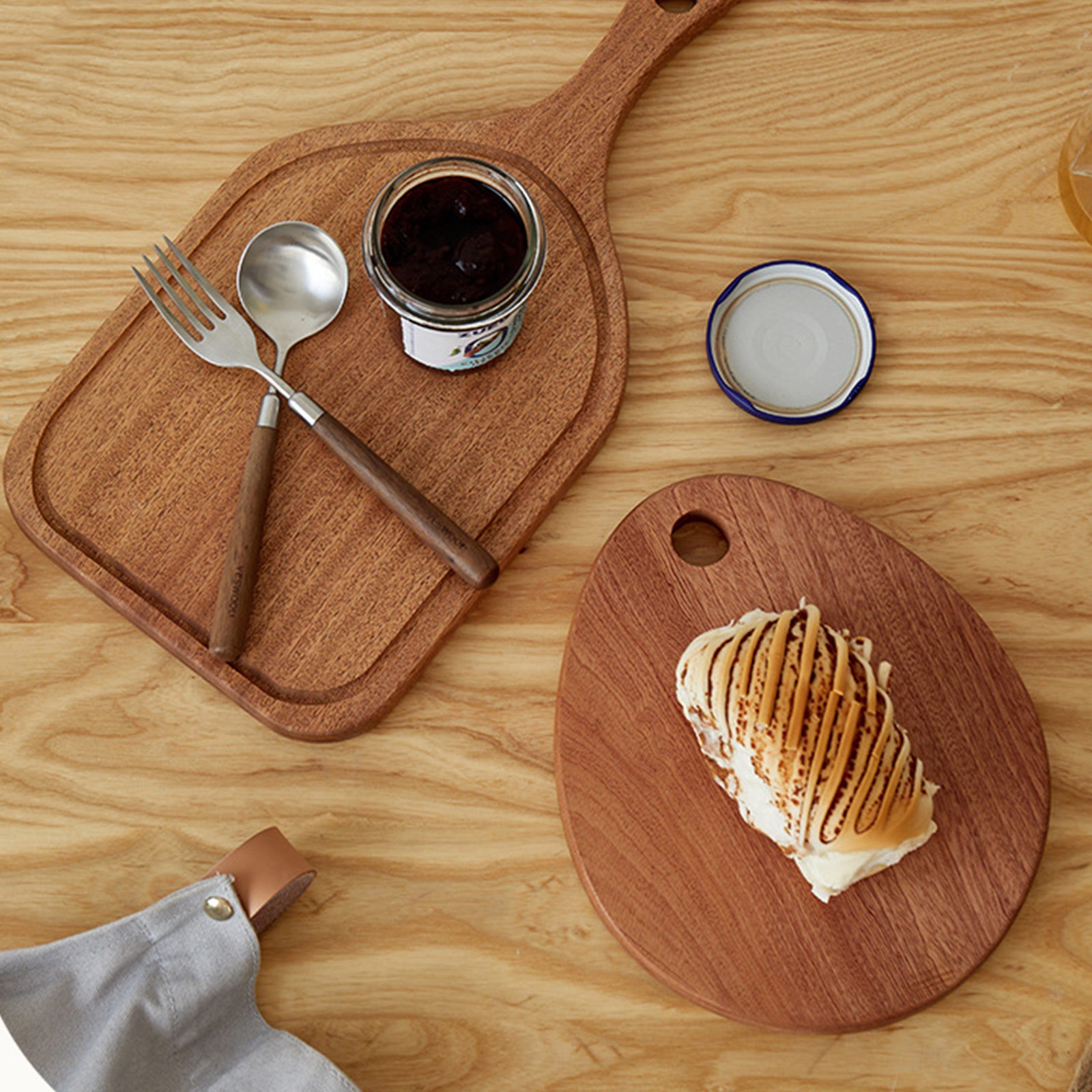 Tabla de cortar de madera tallada, taza de agua y fruta, tabla de cortar de madera, plato de comedor para niños, tabla de cortar, tabla de cortar de carne