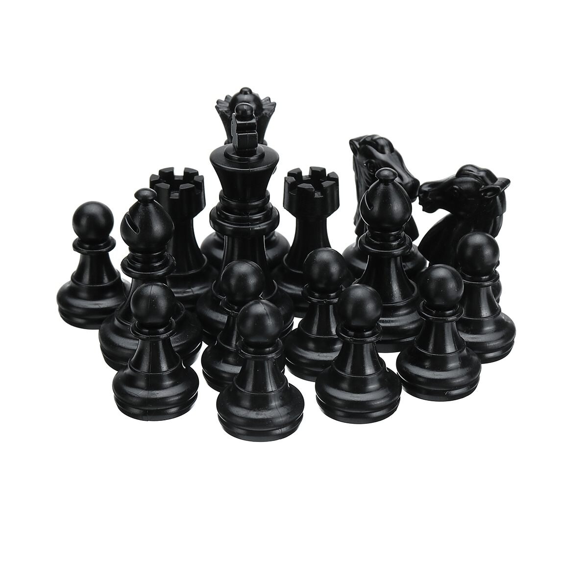 32PCS Chess Pieces Plastic Complete Chessmen International Word Chess Game Entertainment without Chess Board