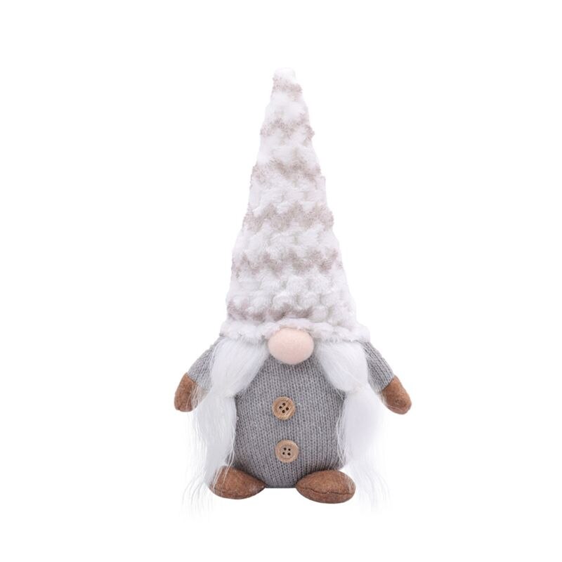 Swedish Handmade Plush Gnomes Christmas Gnome Home Decor Ornaments: B
