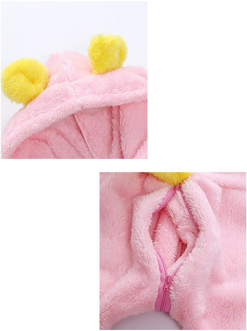 Peuter Flanel Onesie Pyjama Meisje Dieren Pijamas Kids Kat Fleece Een Stuk Deken Slaper Tieners Nachtkleding Trainingspak