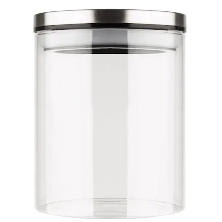 Vacuum Glass Jar With Lid Spice Healthy Heat Resistant