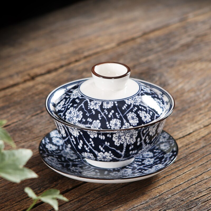 160ml Chinese Traditions Gaiwan Tea Set Bone China Tea Sets Tureen Tea Porcelain Pot Set Antique Kung Fu Tea Cup For Home Travel