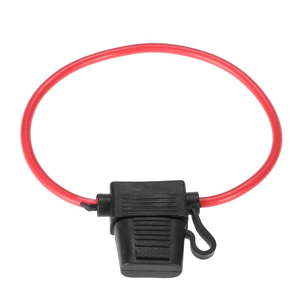 10pcs DC 12V 40A Standard Blade Inline Fuse Holder Splash Proof for Car Bike