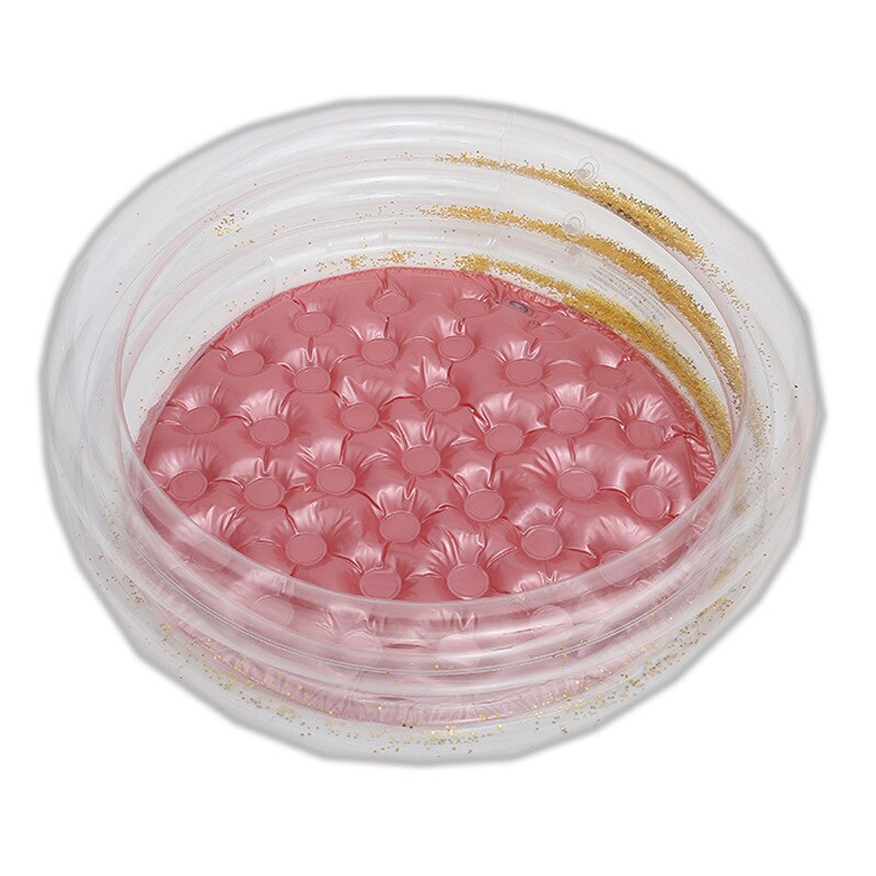 Ins Baby Sequined Swimming Pool Thicken PVC Bathing Piscina Basin Bathtub Inflatable Pool Float Home Use Paddling Swimming Pool