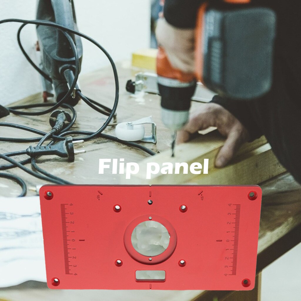 Woodworking Trimming Machine Flip Board Router Table Insert Plate trimming machine flip Board for Woodworking Benches Router