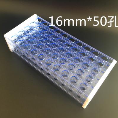 plastic rack 13mm, 16mm, 18mm drie laag verwijderbare reageerbuis rack stand