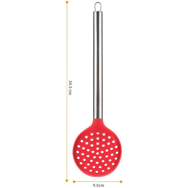 Silicone Pasta Scoop Spaghetti Spoon Fork Cooking Tools Kitchen Utensils: strainer