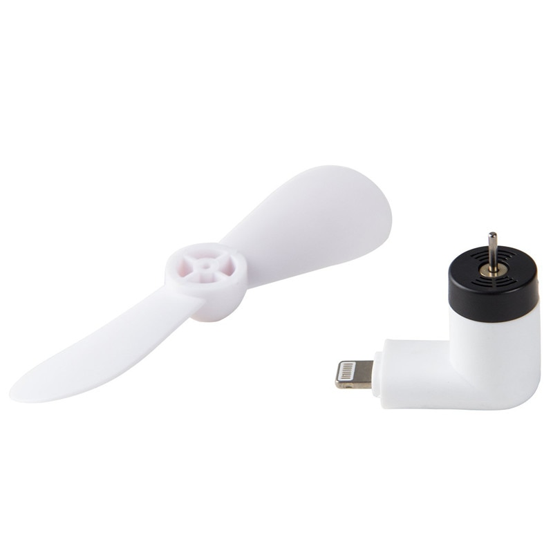 Mini ventilateur Portable Micro USB, 5v, 1w, pour téléphone Portable, Gadget, testeur, pour Apple iphone 5, 5s, 5c, se, 6, 6s, 7 plus, 8, X