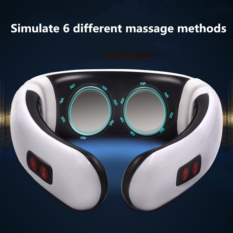 Halswervel Massage Instrument Elektromagnetische Shock Pulse Kneden Fysiotherapie Instrument Nek