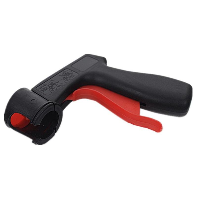 Spray Adaptor Paint Care Aerosol Spray Gun Handle with Full Grip Trigger Locking Collar Car Maintenance