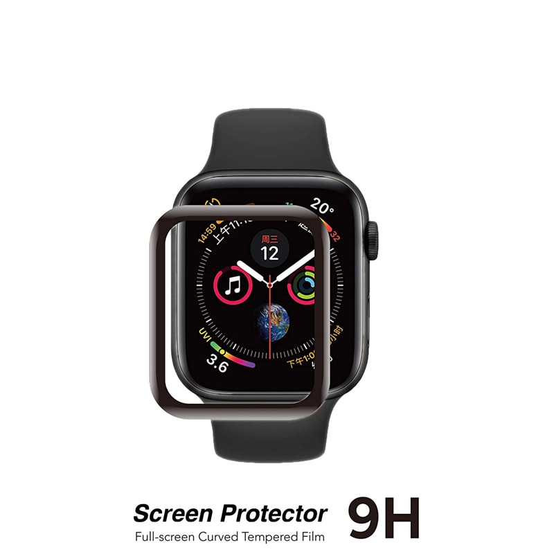 Gehard Glas Film Voor Apple Horloge 3 2 1 38Mm 42Mm Screen Protector Film Voor Iwatch 4/5 40mm 44Mm (Niet-Gehard Glas)