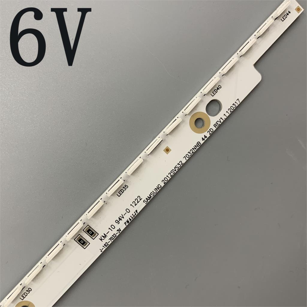 6V A MENÉ LA bande de Rétro-Éclairage pour UE32ES6710 UE32ES6800 UE32ES6100 UE32ES6720S UE32ES5500 UE32ES5507 UE32ES6760S TRAÎNEAU 2012svs32 7032nnb