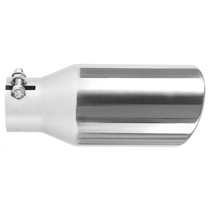 Cabeza de tubo de escape para motocicleta tubo de escape de acero inoxidable, boquilla de escape, entrada de aire de 3 pulgadas