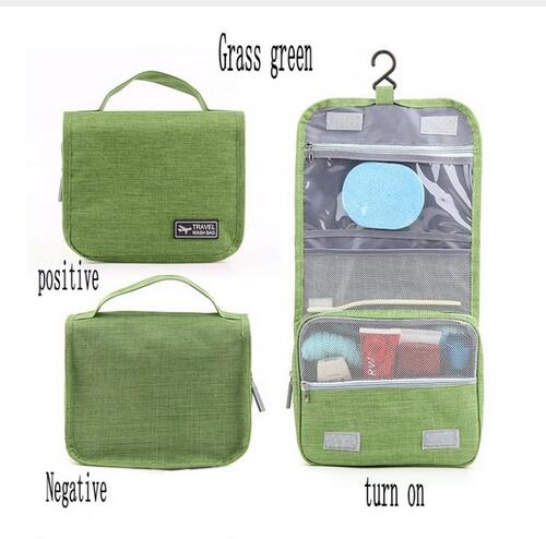 Women's Travel Portable Waterproof Cosmetic Bag Beautician Hanging Toiletry Bags make up Organizer Men women Makeup toilet bag: D